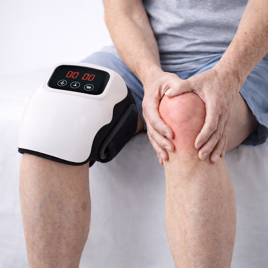 Masajeador de Rodilla + Plantilla de Ejercicios GRATIS (0,00€)